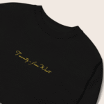 TFW - TwentyFiveWest Oversized Black Unisex(Men/Women) Organic Cotton Hoodie