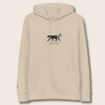 Sand Oversized Unisex(Men/Women) Organic Cotton Hoodie
