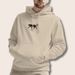 Sand Oversized Unisex(Men/Women) Organic Cotton Hoodie