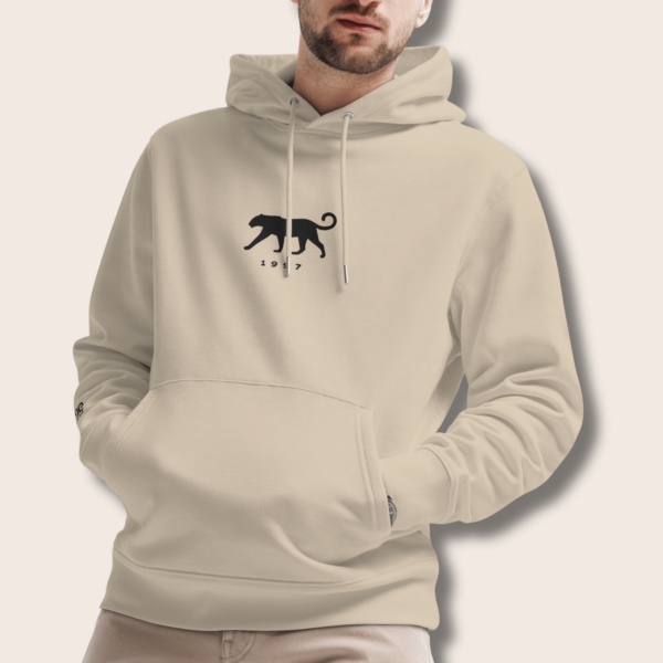 Beige Unisex Hoodie - Image 4