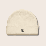 Fisherman Beanie Cream Organic Cotton Unisex(Men/Women)