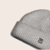 Fisherman Beanie Grey Organic Cotton Unisex(Men/Women)
