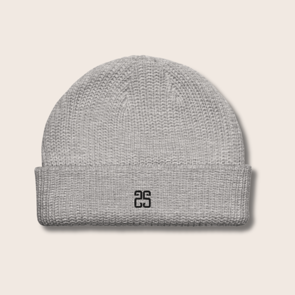 Heather Grey Fisherman beanie