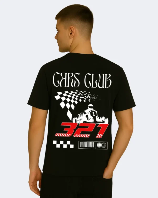 Cars Club Black Tee