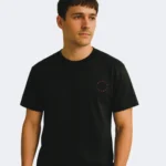 TFW - TwentyFiveWest Lightweight Black Unisex(Men/Women) Organic Cotton T-Shirt