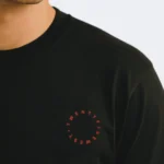 TFW - TwentyFiveWest Lightweight Black Unisex(Men/Women) Organic Cotton T-Shirt