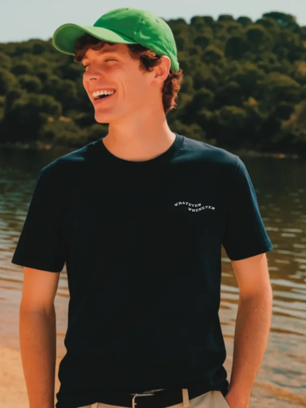 Whatever Whenever Lightweight Blue Unisex T-Shirt