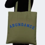 Olive Green Tote Bag