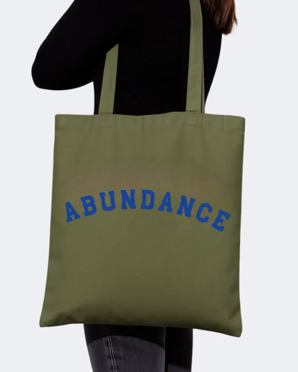 Olive Green Tote Bag