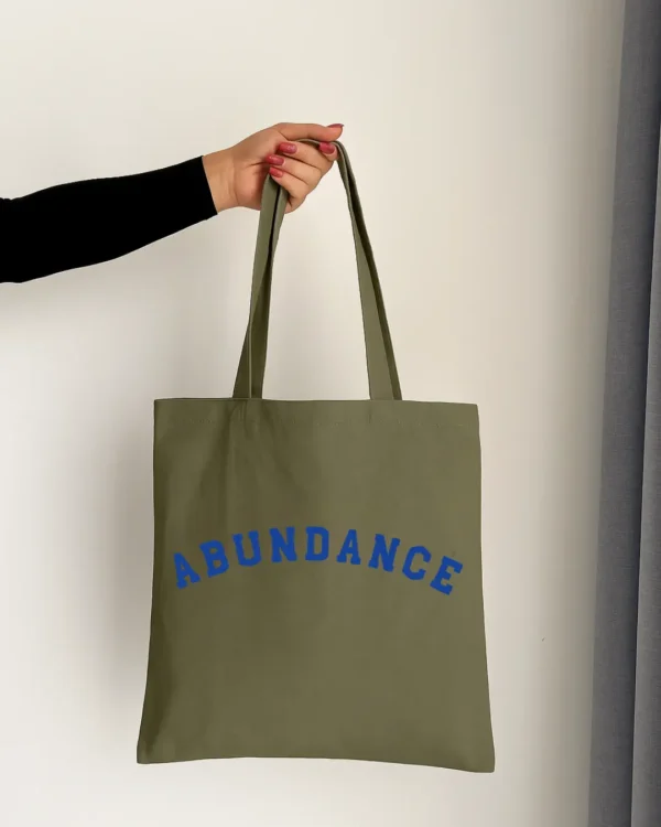 Olive Green Tote Bag