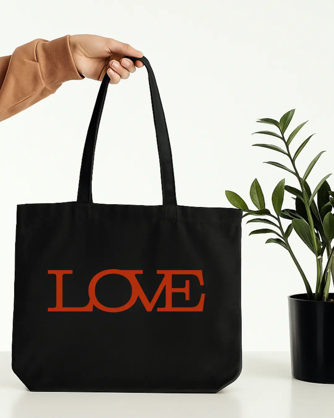 Black Tote Bag